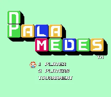 Palamedes (USA) screen shot title